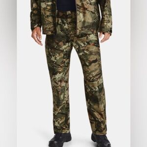 Under Armour Gore-Tex Essential Hybrid Pants Forest Camo | Small